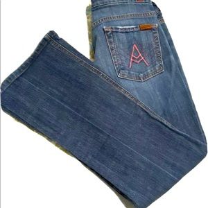 womens 7 for all mankind jeans size 30.